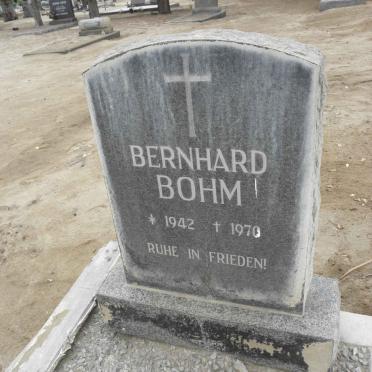 BOHM Bernhard 1942-1970