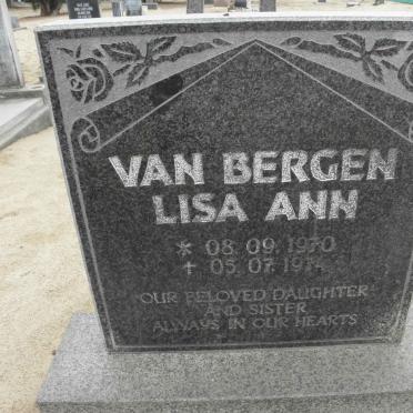 BERGEN Lisa Ann, van 1970-1974