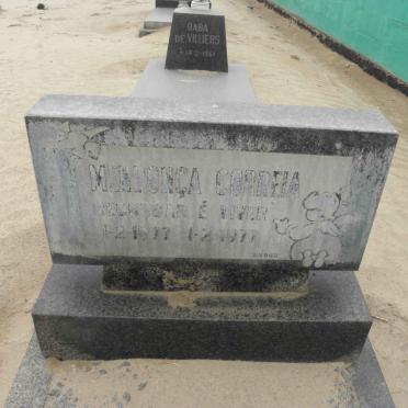 CORREIA Menbonca 1977-1977 :: DE VILLIERS Baba -1961
