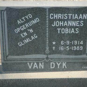 DYK Christiaan Johannes Tobias, van 1914-1989