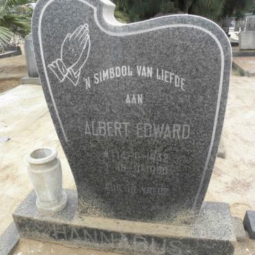 HANNABUS Albert Edward 1932-1980
