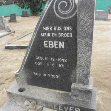 HEEVER Eben, van der 1948-1971