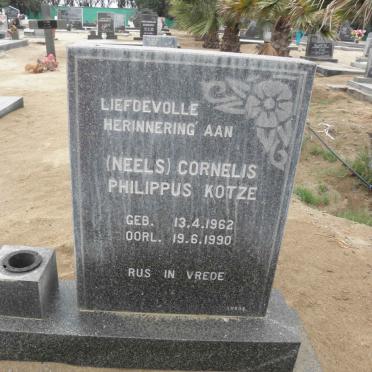 KOTZE Cornelis Philippus 1962-1990