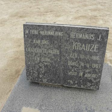 KRAUZE Hermanus J. 1916-1967