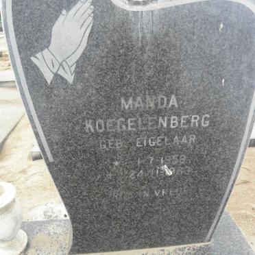 KOEGELENBERG Manda nee EIGELAAR 1958-1983