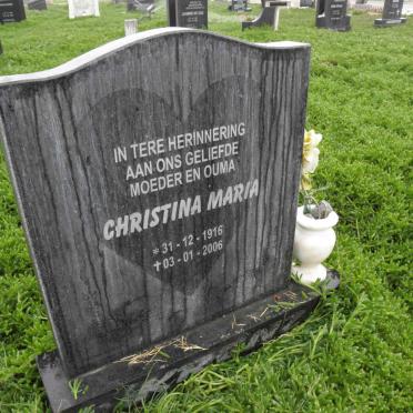 KRANZ Christina Maria 1916-2006