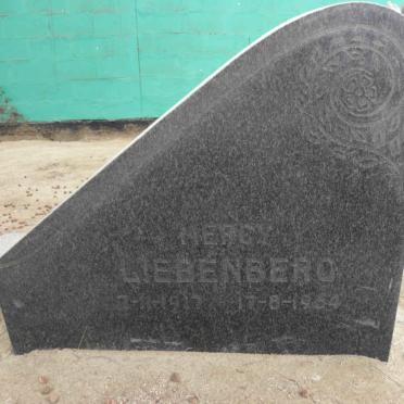 LIEBENBERG Mercy 1917-1964