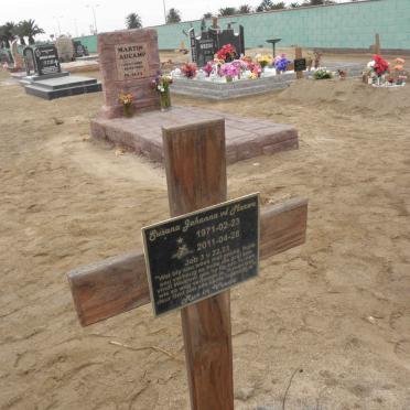 MERWE Susara Johanna, van der 1971-2011