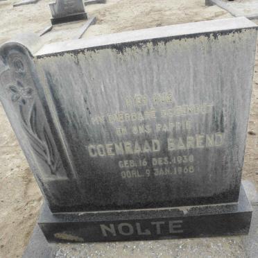 NOLTE Coenraad Barend 1930-1968