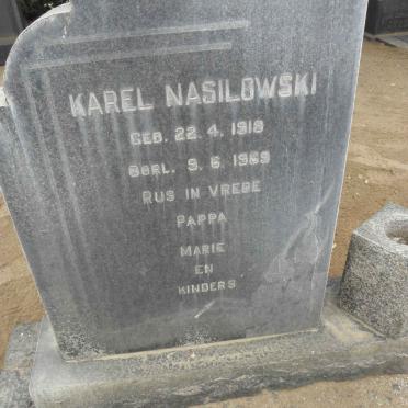 NASILOWSKI Karel 1918-1969