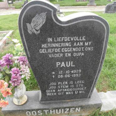 OOSTHUIZEN Paul 1929-1993
