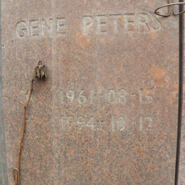 PETERS Gene 1961-1994