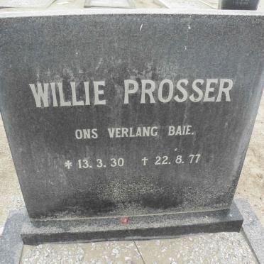 PROSSER Willie 1930-1977