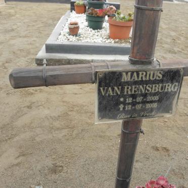 RENSBURG Marius, van 2005-2005