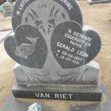 RIET Gerald Leon, van 1957-1991 