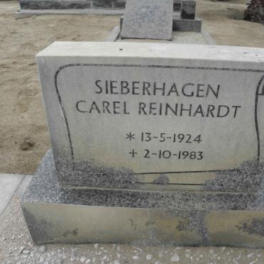 SIEBERHAGEN Carel Reinhardt 1924-1983