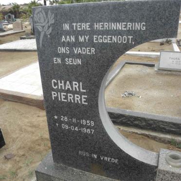 ? Charl Pierre 1959-1987