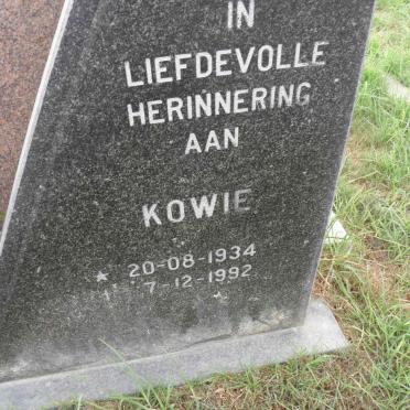 ? Kowie 1934-1992
