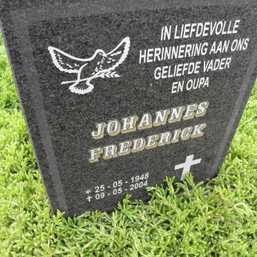 ? Johannes Frederick 1948-2004