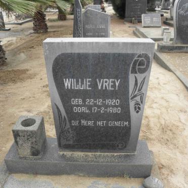 VREY Willie 1920-1980