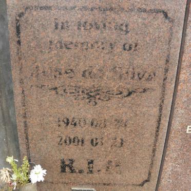 DA SILVA A? 1940-2001