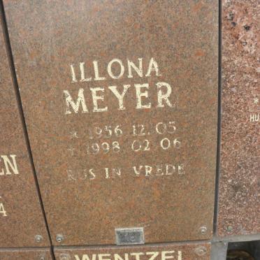 MEYER Illona 1956-1998