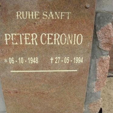 CERONIO Peter 1948-1994