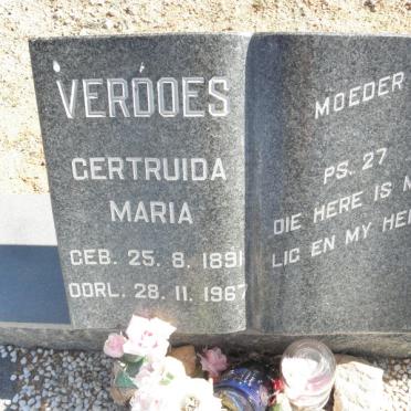 VERDOES Gertruida Maria 1891-1967