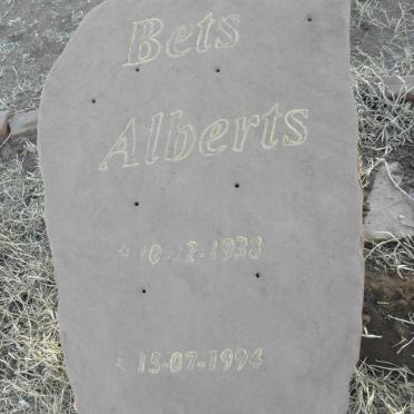 ALBERTS Bets 1938-1994