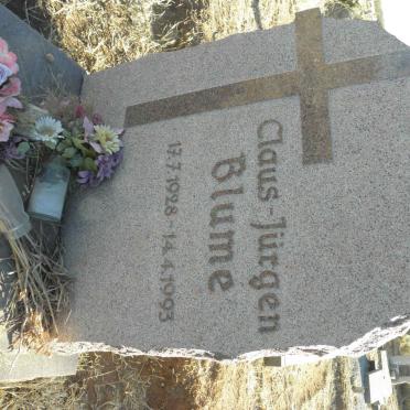 BLUME Claus-Jurgen 1928-1993