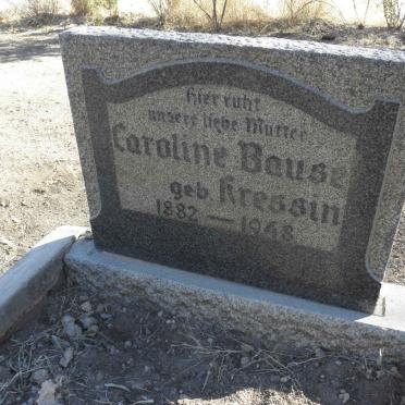 BAUSE Caroline nee KRESSIN 1882-1948