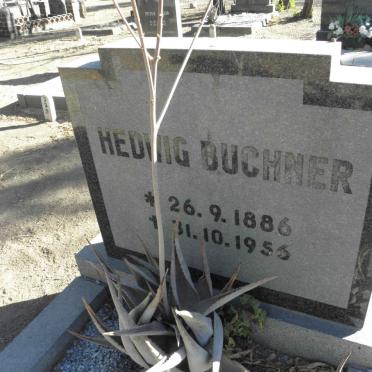 BUCHNER Hedwig 1886-1956