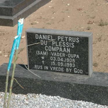COMPAAN Daniel Petrus du Plessis 1908-1993