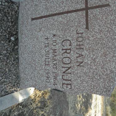 CRONJE Johan 1964-1990