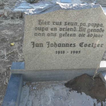 COETZER Jan Johannes 1918-1995