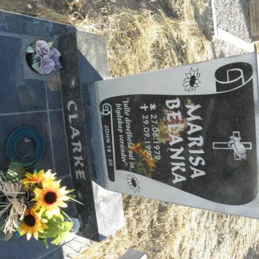 CLARKE Marisa Belanka 1979-1997