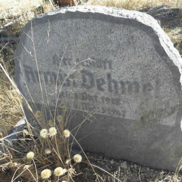 DEHMEL Armin 19??-1947