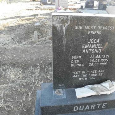 DUARTE Emanuel Antonio 1971-1995