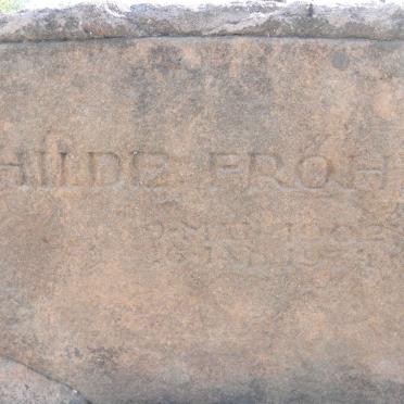 FROH? Hilde 1902-19??