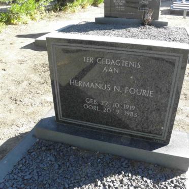 FOURIE Hermanus N. 1919-1983