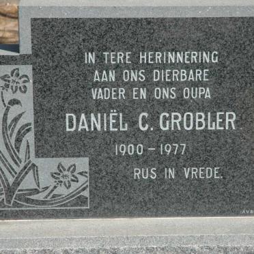 GROBLER Daniel C. 1900-1977