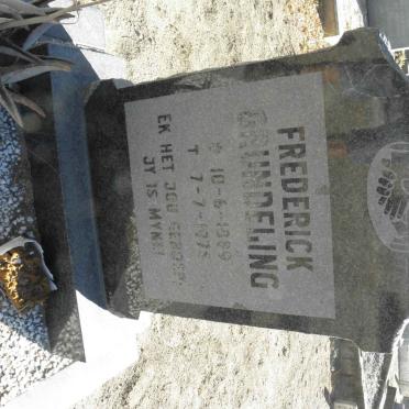 GRUNDELING Frederick 1889-1975 &amp; Luitje Catharina 1893-1957