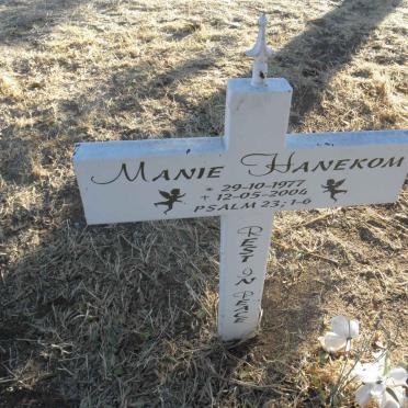 HANEKOM Manie 1977-2004