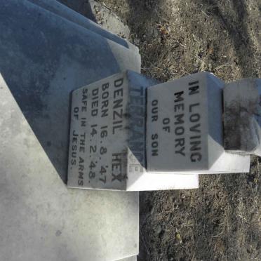 HEX Terrance Denzil 1947-1947