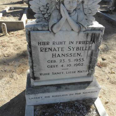 HANSSEN Renate Sybille 1953-1962