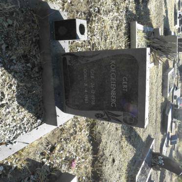 KOEGELENBERG Gert 1938-1985