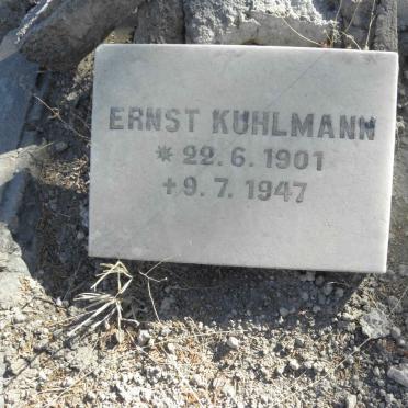 KUHLMANN Ernst 1901-1947