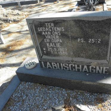 LABUSCHAGNE Kalie 1907-1986