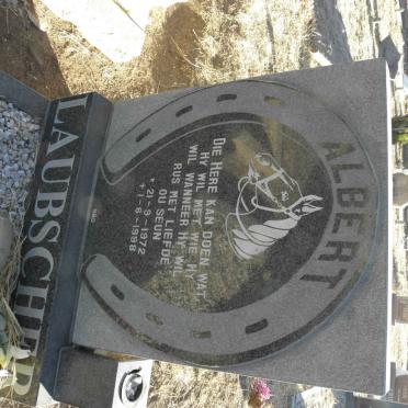LAUBSCHER Albert 1972-1998