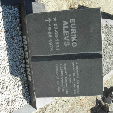 MARTINS Euriko Alevs 1931-1975